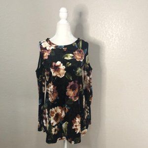 Let Them Eat Cake size Small 90% Polyester 10% Spandex with a velvet Feel